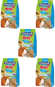 Vitakraft Menü Vital Premium Ginepig Yemi 1 Kg x 5 Adet Vitakraft Menü Vital Premium Ginepig Yemi 1 Kg x 5 Adet