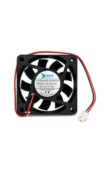 60x60x15mm 12v 0.10a 2p 6cm Xmer Fan 2 Uçlu 60x60x15mm 12v 0.10a 2p 6cm Xmer Fan 2 Uçlu