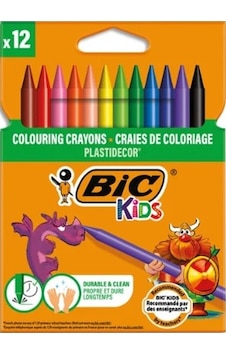 Bic Kids Plastidecor Pastel Boya Kalemi 12'li Kutu Bic Kids Plastidecor Pastel Boya Kalemi 12'li Kutu
