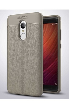 Xiaomi Redmi Note 4x Kılıf Zore Niss Silikon Kapak Gri