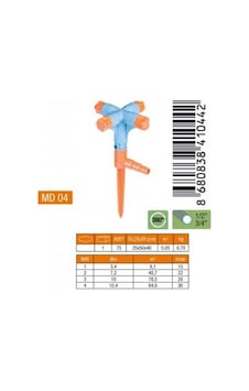 Medalyan Md-04 Sprink Fıskiye - 4'lü Normal, Kısa Meme- 5'li Paket Medalyan Md-04 Sprink Fıskiye - 4'lü Normal, Kısa Meme- 5'li Paket