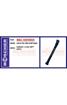 Bsc 100708ck Hava Filtre Hortumu Kango 1.5 Dcı Çift Kafa - Bsc 100708ck Hava Filtre Hortumu Kango 1.5 Dcı Çift Kafa -