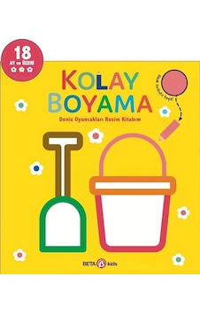 Kolay Boyama Deniz Oyuncakları Resim Kitabım Kolay Boyama Deniz Oyuncakları Resim Kitabım