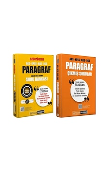 Pegem Kpss Meb-ags Ales Dgs Paragraf Ezberbozan Soru Bankası + Çıkmış Sorular 2 Li Set Pegem Akademi Yayınları Pegem Kpss Meb-ags Ales Dgs Paragraf Ezberbozan Soru Bankası + Çıkmış Sorular 2 Li Set Pegem Akademi Yayınları