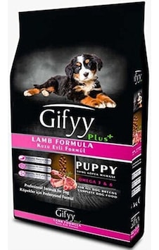 Gifyy 28/13 Premium Kuzu Etli Yavru Köpek Maması 15 KG