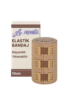 Elastik Bandaj 10cm, 4 Klipsli 4,5 Metreye Kadar Uzar, Spor Ve Günlük Kullanım Elastik Bandaj 10cm, 4 Klipsli 4,5 Metreye Kadar Uzar, Spor Ve Günlük Kullanım