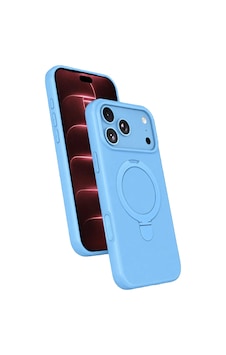 İphone 18 Pro Regal Magsafe Standlı Kapak - Sierra Blue Çok Renkli İphone 18 Pro Regal Magsafe Standlı Kapak - Sierra Blue Çok Renkli