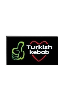 Jenerik Işıklı Tak Çalıştır Hazır Tabela Turkish Kebap Çok Renkli Jenerik Işıklı Tak Çalıştır Hazır Tabela Turkish Kebap Çok Renkli