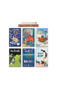 Timaş Çocuk Çantamdan Fil Çıktı - Uzaya Giden Tren - Melodi - Balino - Nohut Adam Set 6 Kitap Timaş Çocuk Çantamdan Fil Çıktı - Uzaya Giden Tren - Melodi - Balino - Nohut Adam Set 6 Kitap