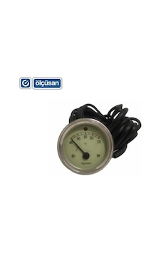 ÖLÇÜSAN HARARET SAATİ CİVALI 7 MT (40°C-120°C) (İKAZLI) (60 MM)