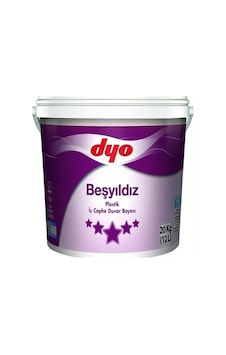 Dyo Beşyıldız Plastik İç Cephe Boyası 20kg 20 KG Dyo Beşyıldız Plastik İç Cephe Boyası 20kg 20 KG