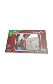 Ahşap Maket Seti - Eski Jiangnan Dükkân Binası 3d Puzzle Model G-ph012