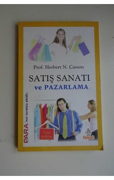 Satış Sanatı ve Pazarlama Satış Sanatı ve Pazarlama