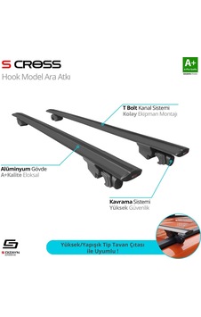 Universal Hook Anahtarsız Model Siyah Ara Atkı 118 Cm A+ Kalite