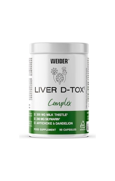 Weider Liver Detox B6 Milk Thistle Artichoke 90 Caps Weider Liver Detox B6 Milk Thistle Artichoke 90 Caps
