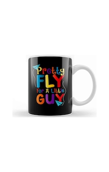Cute & Funny Pretty Fly For A Little Guy Kids Kupa Bardak Porselen Karışık