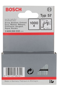 Bosch Zımba Teli Tip57 10,6x1,25x12mm 1000li - 2609200232