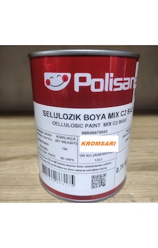 Polisan Selülozik Boya Krom Sarı Renginde 0.75 L Polisan Selülozik Boya Krom Sarı Renginde 0.75 L