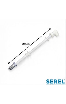 Klozet Taharet Çubuğu - 28.5cm Beyaz Klozet Taharet Çubuğu - 28.5cm Beyaz