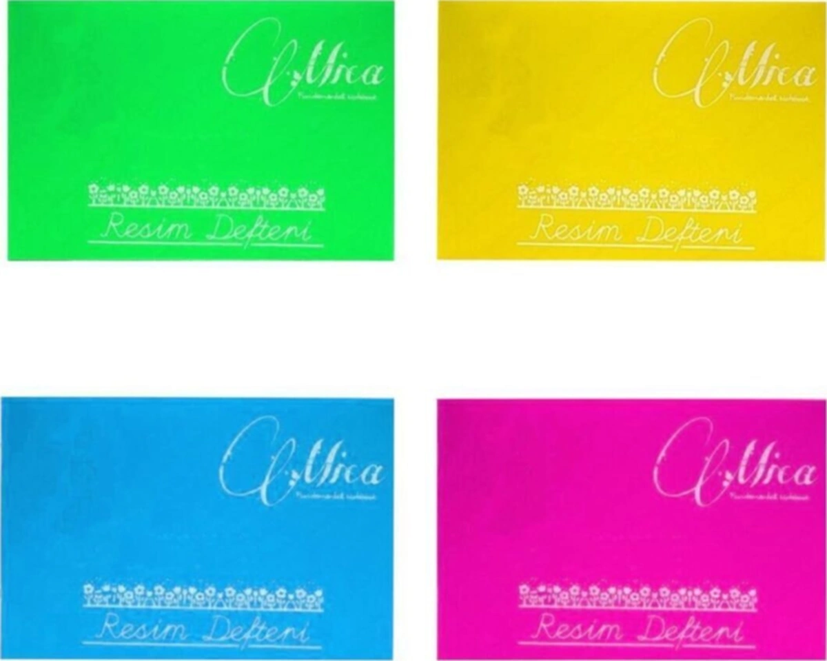 Mıca 25x35 Resim Defteri 32 Yp 20572 4'lü