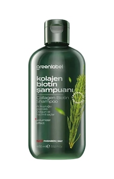 Greenlabel Biotin & Kolajen At Kuyruğu Şampuanı 400 ML Greenlabel Biotin & Kolajen At Kuyruğu Şampuanı 400 ML