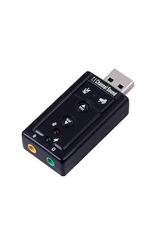 Azamex Usb 7.1 Kablolu Virtual 3d Harici PC Ses Kartı