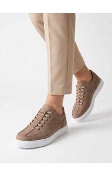 Dropland Hakiki Deri Erkek Kum Rengi Casual Sneaker Günlük Ayakkabı Dropland Hakiki Deri Erkek Kum Rengi Casual Sneaker Günlük Ayakkabı