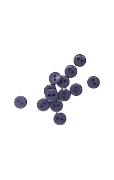 10 Adet 10 Mm Yuvarlak Düğme (Gri) 10 Adet 10 Mm Yuvarlak Düğme (Gri)
