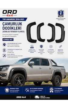 Ord4x4 Vw Amarok 2010-2016 Çamurluk Dodikleri Fender Flares Ord4x4 Vw Amarok 2010-2016 Çamurluk Dodikleri Fender Flares