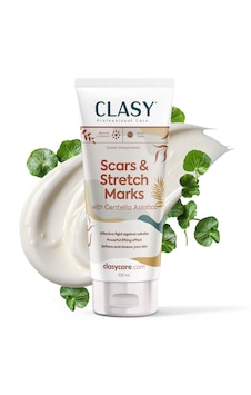 Clasy Care Scars & Stretch Marks Yara ve Çatlak İzleri Görünümünü Azaltıcı ve Önleyici Krem 100 ML Clasy Care Scars & Stretch Marks Yara ve Çatlak İzleri Görünümünü Azaltıcı ve Önleyici Krem 100 ML