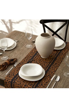Karaca Home Leopard Desenli Runner 140x200 Cm