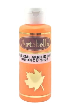 Turuncu Akrilik Boya Artebella Turuncu Akrilik Boya 3003 Turuncu