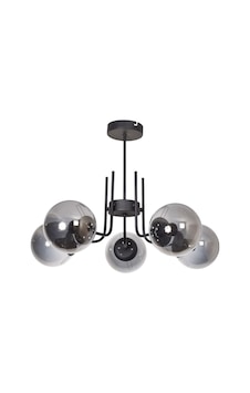 Vien Modern Tasarım Salon Yemek Odası Mutfak Renk Camlı Sarkıt 5li Avize Siyah Füme Siyah Füme Vien Modern Tasarım Salon Yemek Odası Mutfak Renk Camlı Sarkıt 5li Avize Siyah Füme Siyah Füme