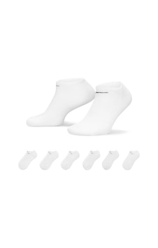 Nike Sx7675-100 Everyday Cushioned 6'lı Beyaz Çorap Nike Sx7675-100 Everyday Cushioned 6'lı Beyaz Çorap
