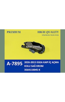 Kapı - 511 - İç Açma Kolu Sağ Fıat Egea - Dpmıx-hb - 15- Krom