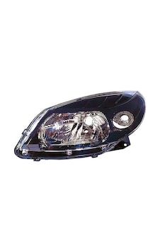 Dacia Sandero Logan Sol Far Siyah Çerçeveli Manuel 260602914r Dacia Sandero Logan Sol Far Siyah Çerçeveli Manuel 260602914r