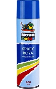 Nova Color Sprey Boya Mavi 200 Ml - 2 Adet Mavi Nova Color Sprey Boya Mavi 200 Ml - 2 Adet Mavi