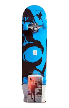 Xslide Skateboard Kaykay-siyah-mavi Xslide Skateboard Kaykay-siyah-mavi