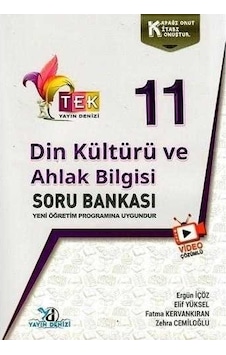 Yayın Denizi 11. Sınıf Tek Serisi Video Çözümlü Din Kültürü Ve Ahlak Bilgisi Soru Bankası Yayın Denizi 11. Sınıf Tek Serisi Video Çözümlü Din Kültürü Ve Ahlak Bilgisi Soru Bankası