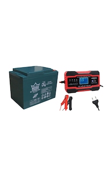 12v 100ah Jel Akü Ve 10 Amper Şarj Cihazı Ucomen-118758 12v 100ah Jel Akü Ve 10 Amper Şarj Cihazı Ucomen-118758