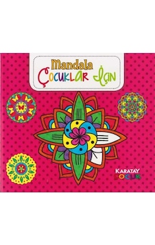 4E Boyama Kitabı Çocuklar İçin Mandala Pembe Karatay 4E Boyama Kitabı Çocuklar İçin Mandala Pembe Karatay