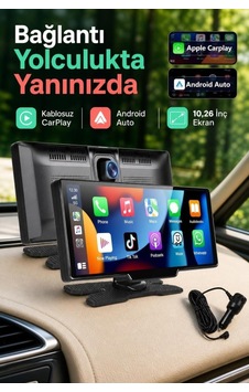 Ön Arka Kameralı 10.26 İnç Kablosuz Carplay Ve 4k Dokunmatik Ekran Diğer Ön Arka Kameralı 10.26 İnç Kablosuz Carplay Ve 4k Dokunmatik Ekran Diğer