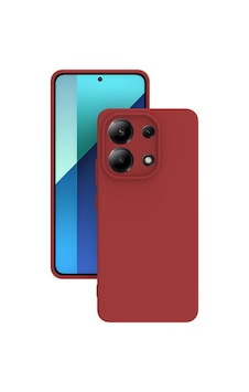 Xiaomi Redmi Note 13 4g Uyumlu Kılıf Kamera Korumalı Silikon Rubber Arka Kapak Kirmizi Xiaomi Redmi Note 13 4g Uyumlu Kılıf Kamera Korumalı Silikon Rubber Arka Kapak Kirmizi