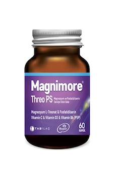 Magnimore Threo Ps Magnezyum Ve Fostatidilserin 60 Kapsül