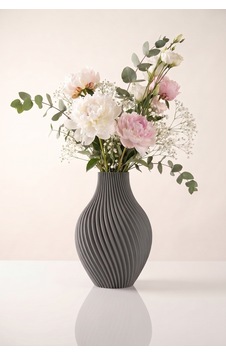 Petra Vazo 16 Cm - Sarmal Tasarım Dekoratif Vazo, Ev Ve Ofis Dekorasyonu İçin Modern Estetik Çiçeklik - Ahenk Tasarım Gümüş Petra Vazo 16 Cm - Sarmal Tasarım Dekoratif Vazo, Ev Ve Ofis Dekorasyonu İçin Modern Estetik Çiçeklik - Ahenk Tasarım Gümüş