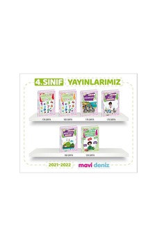 Mavi Deniz 4. Sınıf Eğitim Seti Mavi Deniz 4. Sınıf Eğitim Seti