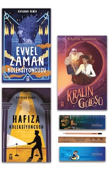 Genç Timaş Kralın Gülüşü - Evvel Zaman Koleksiyoncusu - Hafıza Koleksiyoncusu Set 3 Kitap Genç Timaş Kralın Gülüşü - Evvel Zaman Koleksiyoncusu - Hafıza Koleksiyoncusu Set 3 Kitap