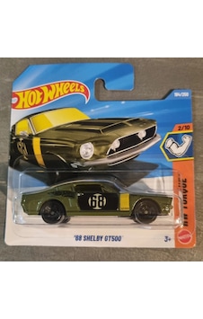 Hot Wheels 2026 68 Shelby Gt500 Yeşil 1:64 Metal Model Araba Hw Torque 184/250