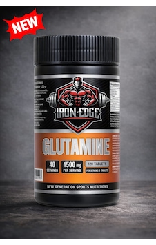 Iron Edge Glutamine 500 Mg 120 Tablet Per Servıngs 1500 Mg 40 Servis Iron Edge Glutamine 500 Mg 120 Tablet Per Servıngs 1500 Mg 40 Servis
