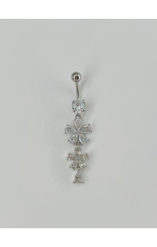 Çiçek Detaylı Sallantılı Göbek Piercing Çok Renkli 24865512 Çiçek Detaylı Sallantılı Göbek Piercing Çok Renkli 24865512